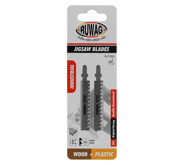 Ruwag RJ-T101D T-Shank Wood Jigsaw Blades (2 Pack)