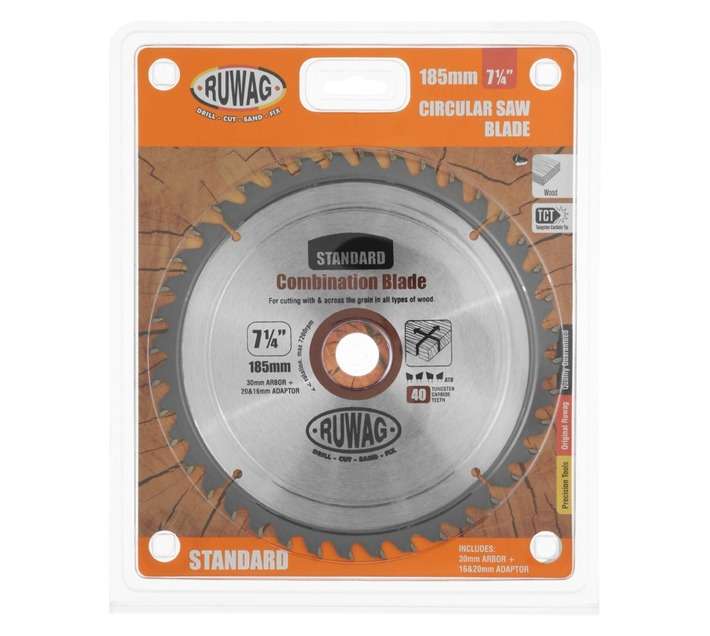 Ruwag 185mm TCT Z40 Saw Blade