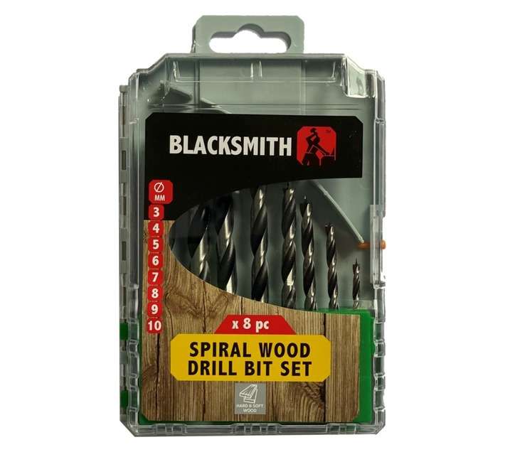 Blacksmith Wood Drill Bit Set (3/10mm)