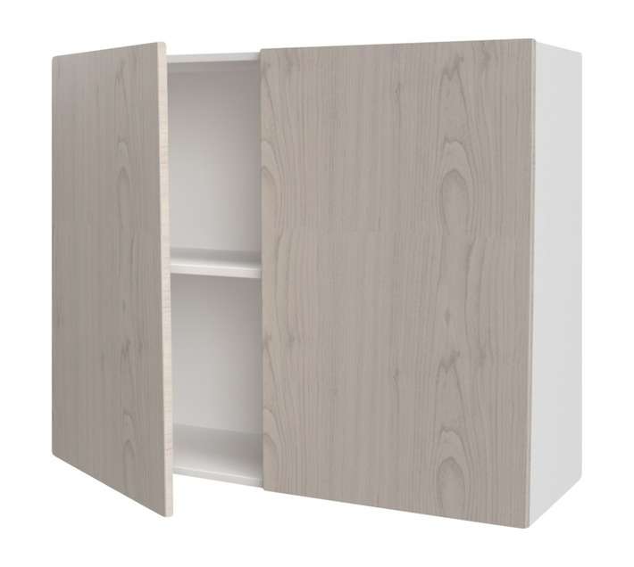 Home and Kitchen Wrapped Top Cabinet Unit - Black Cherry (900 x 300 x 720mm)