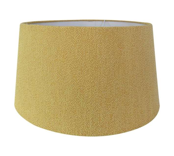 Design House Tapered Drum Lamp Shade - Mustard (320mm)