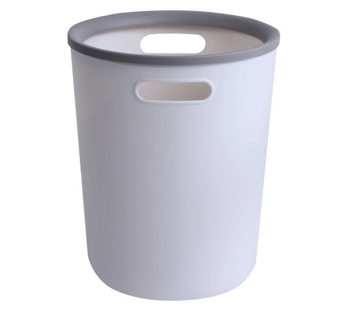 Dub-Bin Small Bathroom Waste Bin - White