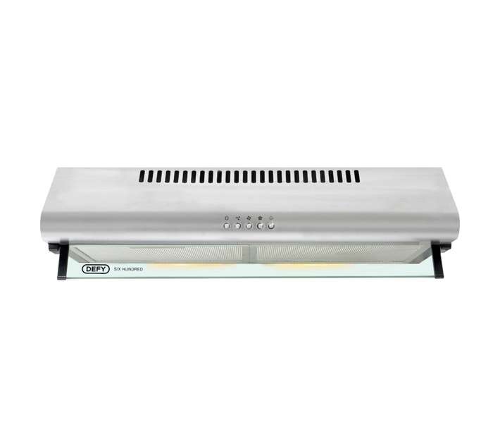 Defy DCH291 Slimeline Extractor Fan - Silver (600mm)