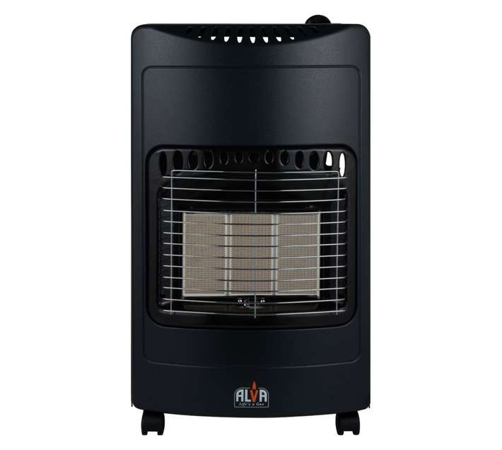 Alva GH312 Large Panel Gas Heater - Black