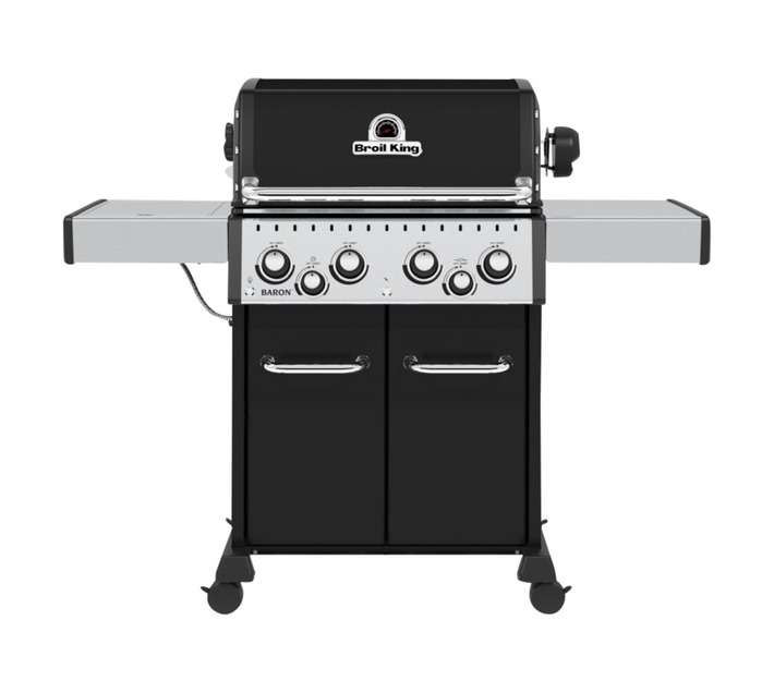 Broil King 490 Baron Gas Braai - Black/Silver