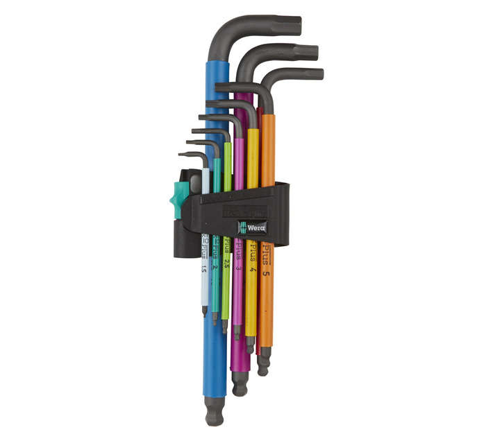 Wera Multicolour Allen Key Set - Green/Black