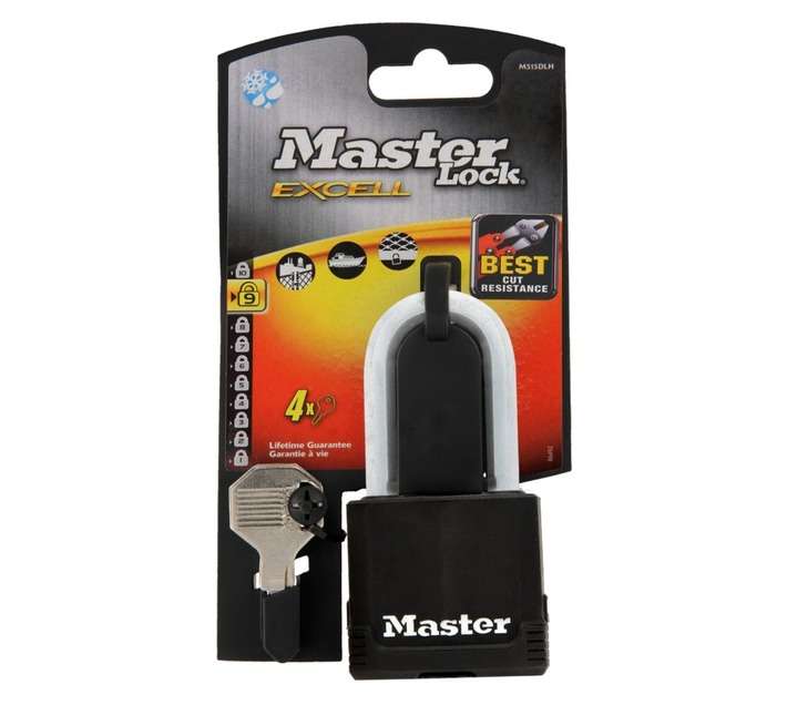 Master Lock Excell Padlock - Laminated Cover Oct (64mm)