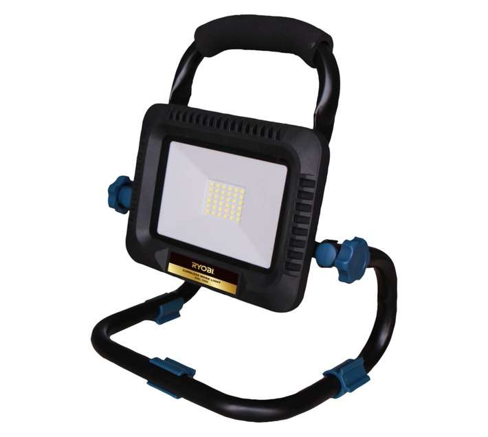 Ryobi One Plus LED Work Light - Black/Blue (Battery Excluded)
