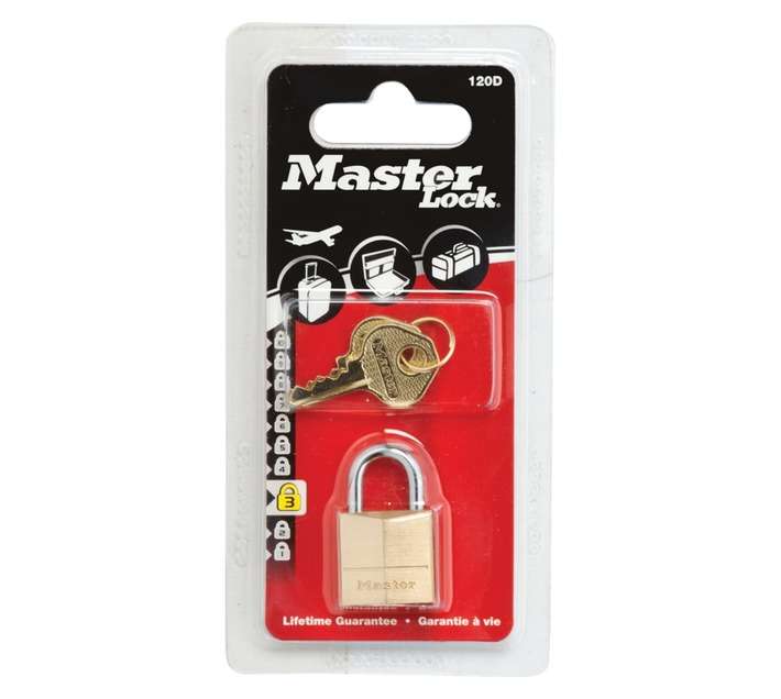 Master Lock Padlock - Brass (20mm)
