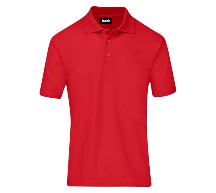 Beck Golf Shirt - Red (L)