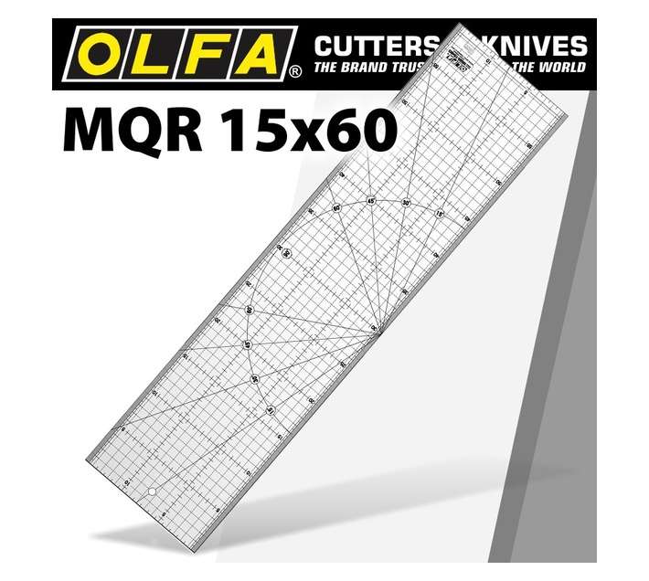 Olfa Metric Quilt Ruler (150 x 600mm)