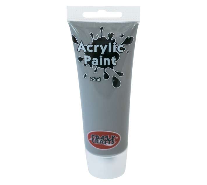 Acrilex Craft Acrylic Paint - Silver (75ml)