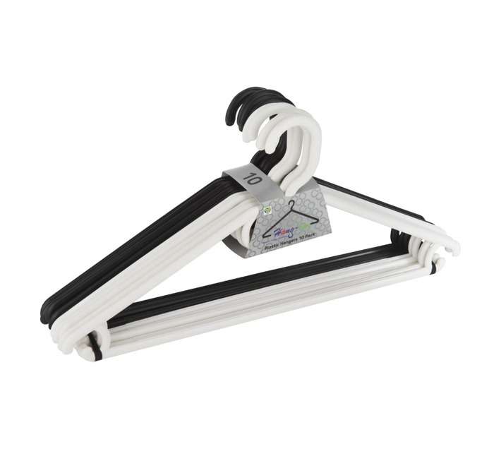 Hang-On 10 x Plastic Hangers