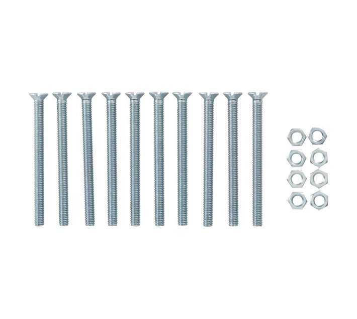 Eureka 5 x 60mm Machine Screw and Nut Countersunk (8 Pack)
