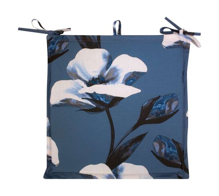 Design House Maldives Seat Pad Cushion - Navy (360 x 400 x 400mm)