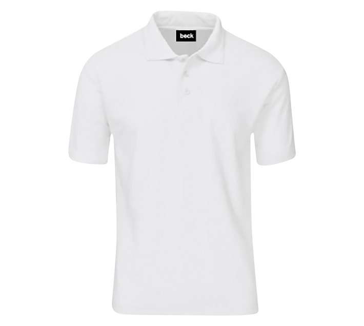 Beck Golf Shirt - White (S)