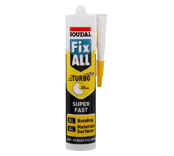 Soudal Fix All Turbo - White (290ml)