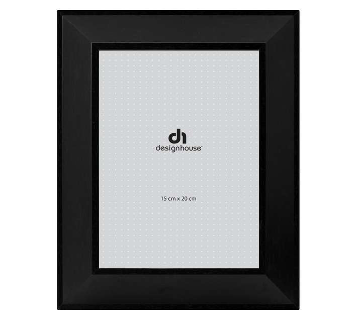 Amber Bay Demi Picture Frame - Black (200 x 150mm)