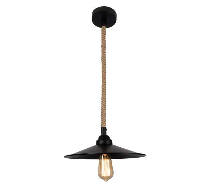 Brightstar PEN586 Rope Pendant - Black