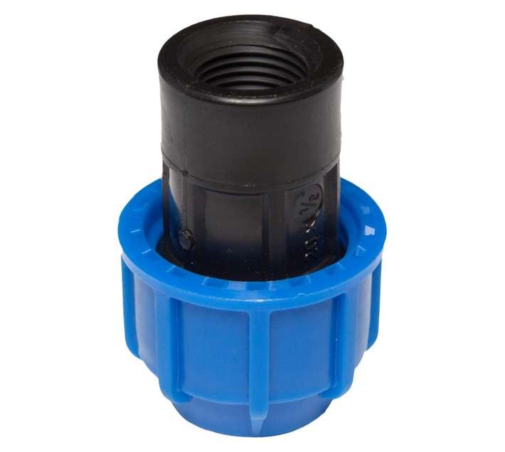 Marley Pipes Astore Compression Female Adaptor - Black and Blue (32mm)
