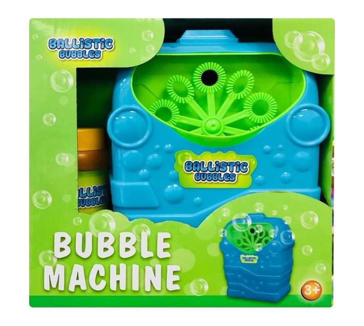Ballistic Bubbles BB-17 Bubble Machine - Assorted (190 x 100 x 230mm)