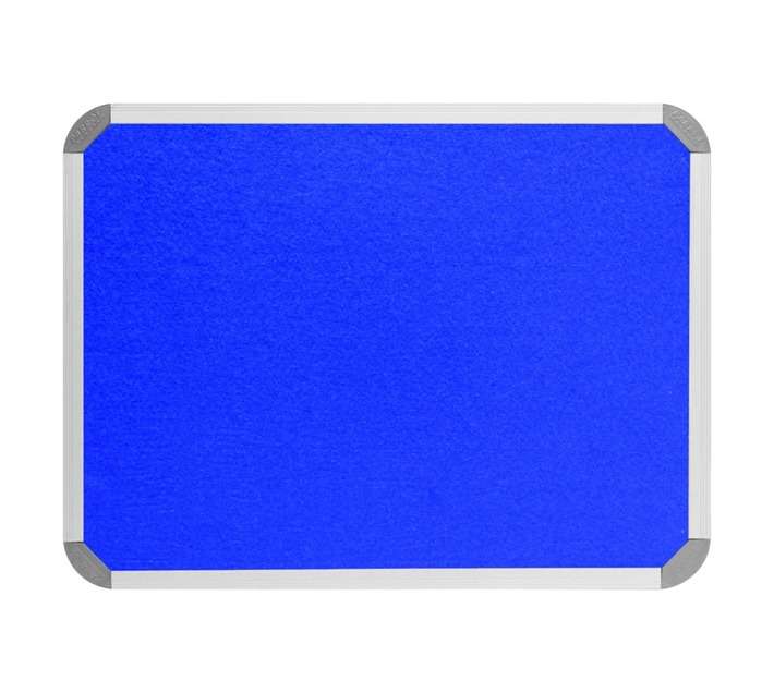 Parrot Products BD0752D Aluminium Frame Information Board - Royal Blue (1200 x 1200mm)
