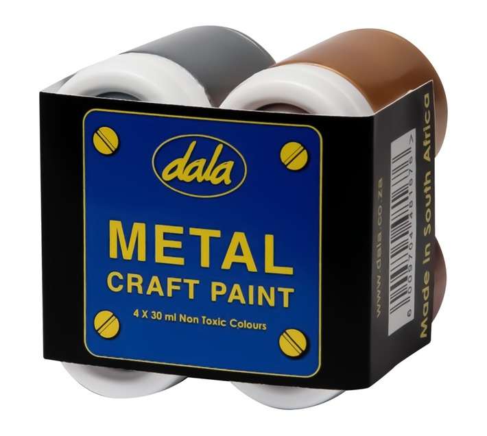 Dala 4 Piece Metallic Paint Kit (30ml)