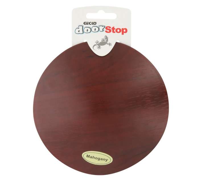Gecko Resin Doorstop - Mahogany