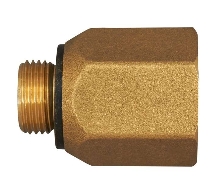 Cadac To Bullnose Adapter - Brass Yellow (90 x 30 x 135mm)
