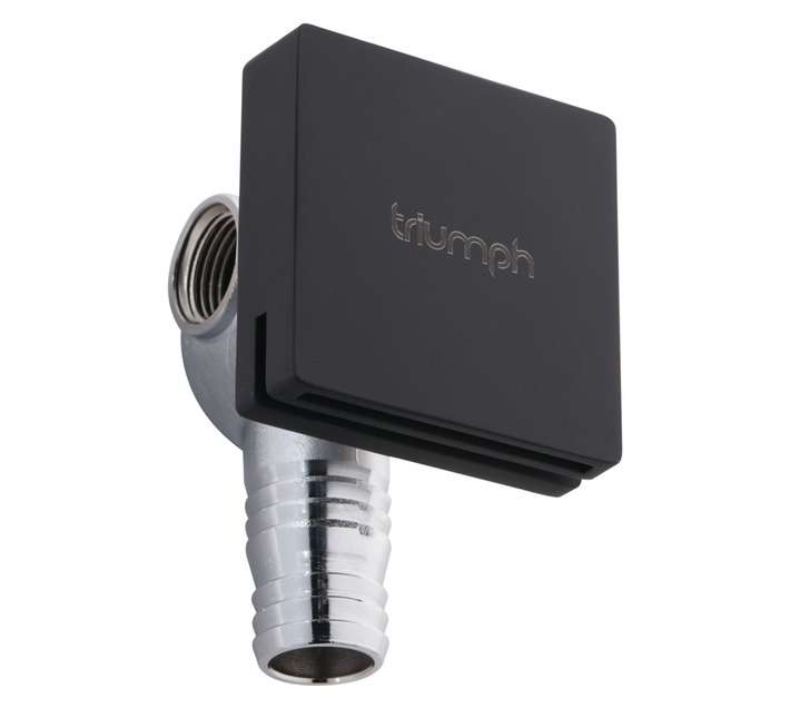 Nikki Square Bath Spout - Black