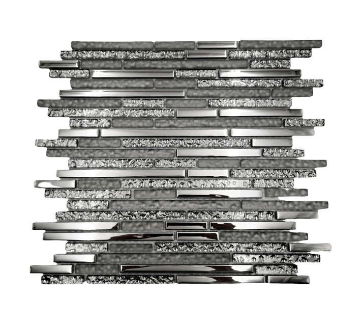 Earthstone Linear Perceptions Glass Mosaic Tile