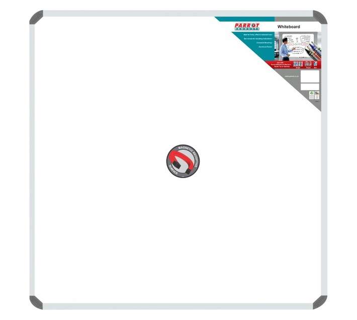 Parrot Products BD0928 Magnetic Whiteboard (900 x 900mm)