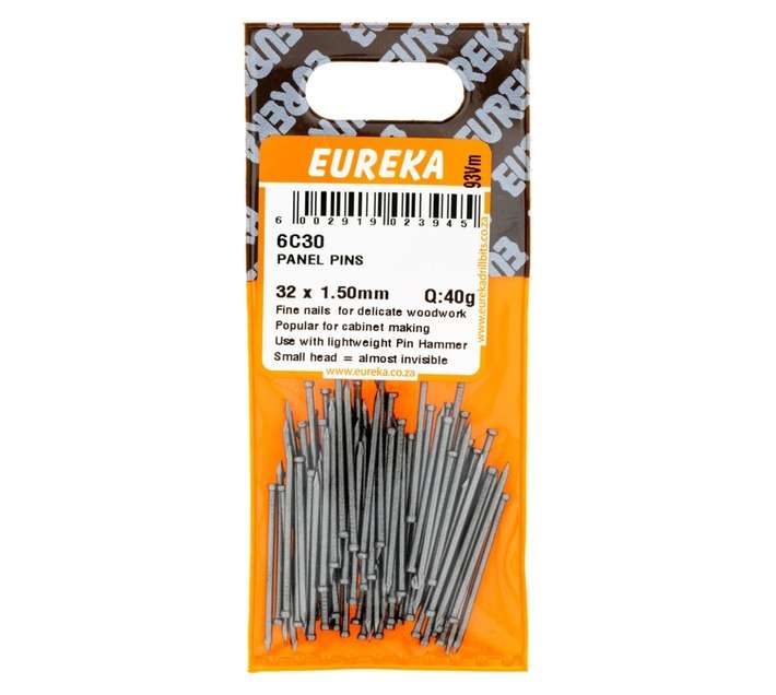 Eureka Panel Pins (32 x 1.5mm)