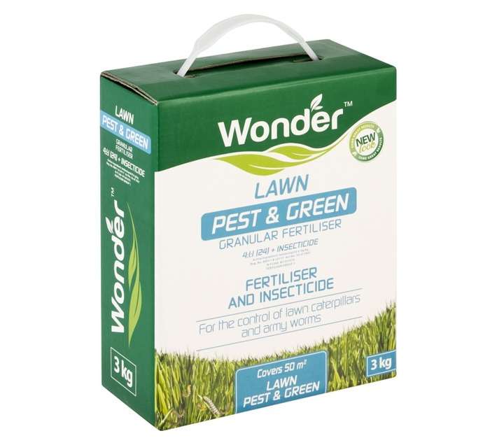 Wonder Lawn Pest and Green Fertiliser (3kg)