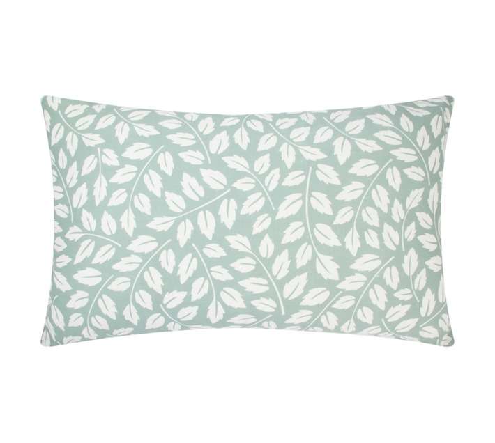 Design House Sublime Leave Scatter Cushion - Teal (400 x 600mm)
