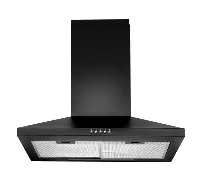 Telefunken IDC-635B Chimney Hood - Black (490 x 600 x 185mm)