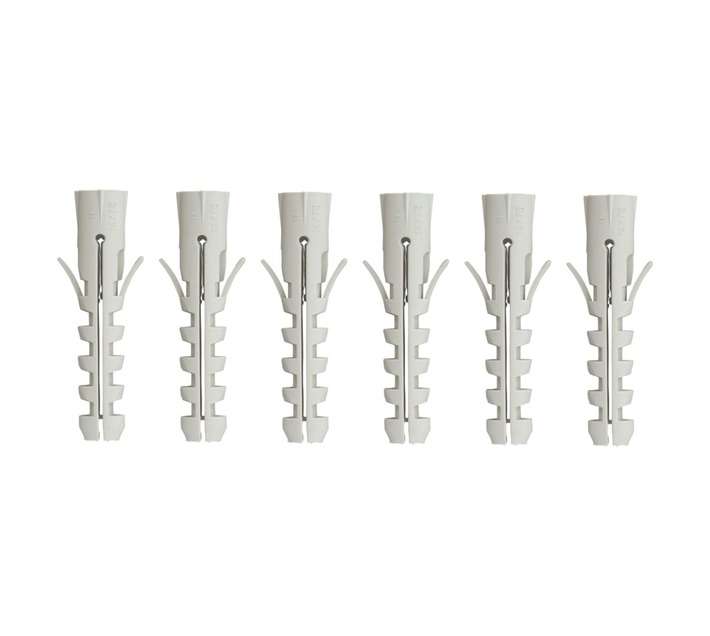 Eureka 1CE70U 14 x 70mm Wall Plug - Grey (6 Pack)