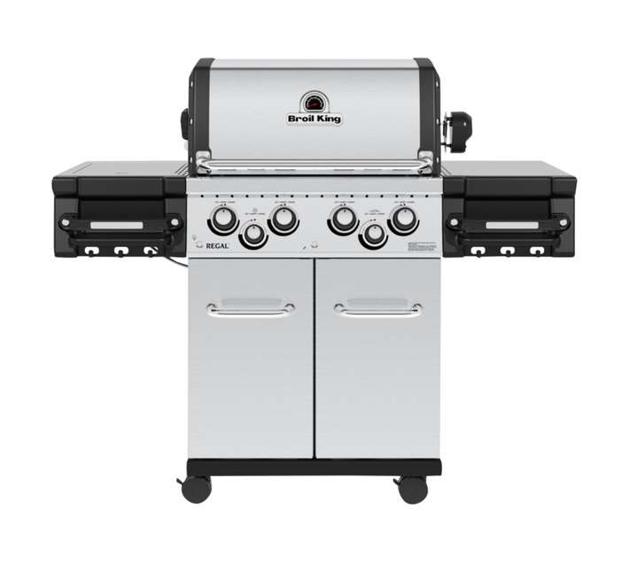Broil King S490 Regal Gas Braai - Silver/Black