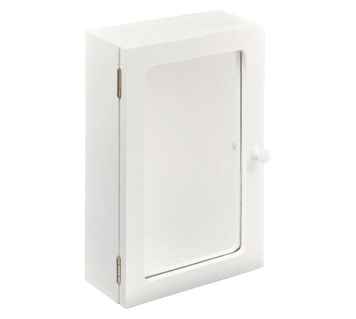 Decorwood Single Bathroom Cabinet - White (255 x 115 x 350mm)