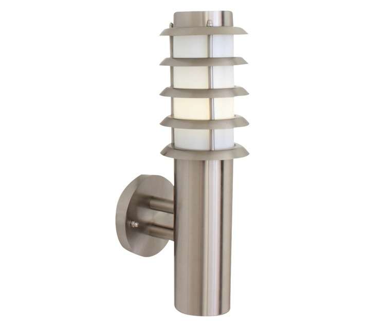 Eurolux O143SS Outdoor Wall Lantern - Satin Chrome