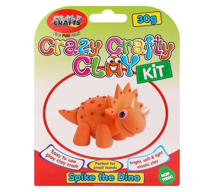 Crazy Crafts Spike The Dino Clay Kit (30g)
