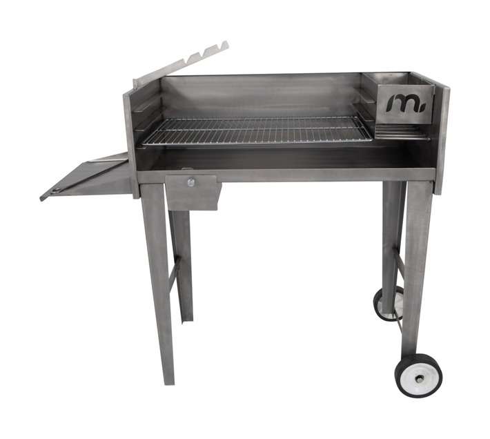 Megamaster FSBS0002 Deluxe 1000 Patio Braai - Black