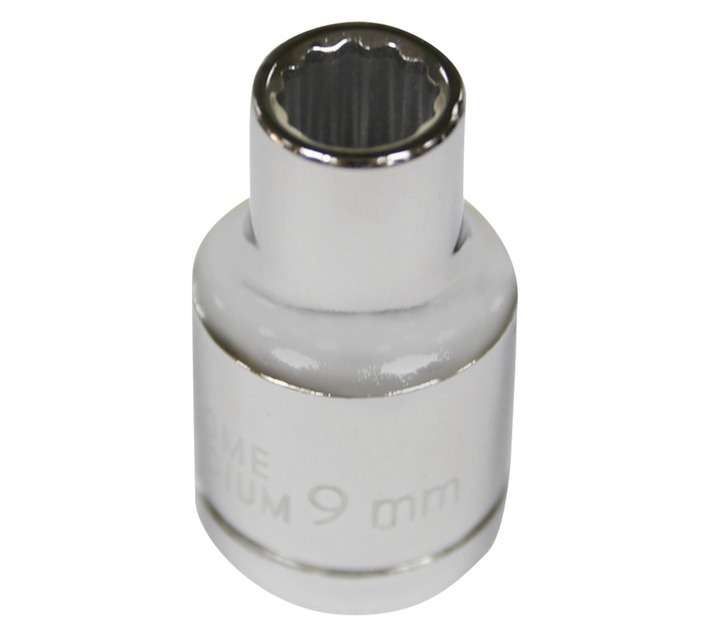 Mastercraft Â½" Drive 12 Point Socket (9mm)