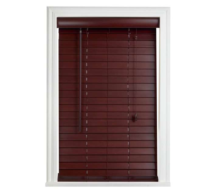Design House Dura Venetian Blind - Mahogany (600 x 1600 x 50mm)