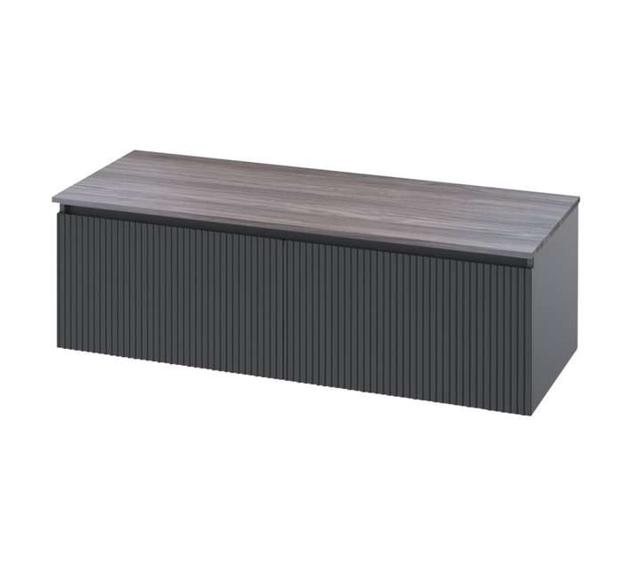 Luximo Design Lapana Duco Vanity Cabinet - Matt Dark Grey (1200mm)