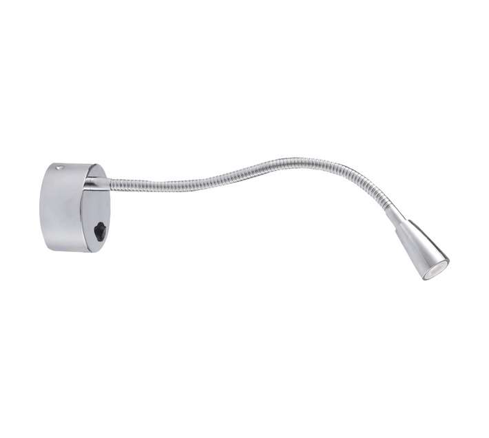 Radiant Reload Adjustable LED Wall Light - Silver (80mm)