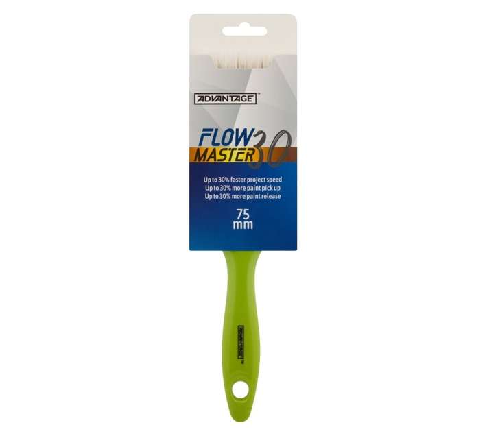 Advantage Flow Master 30 Paint Brush - Green (75mm)