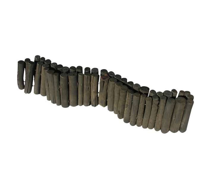 Culterra Round Creosote Terra Edge (200 x 2000mm)