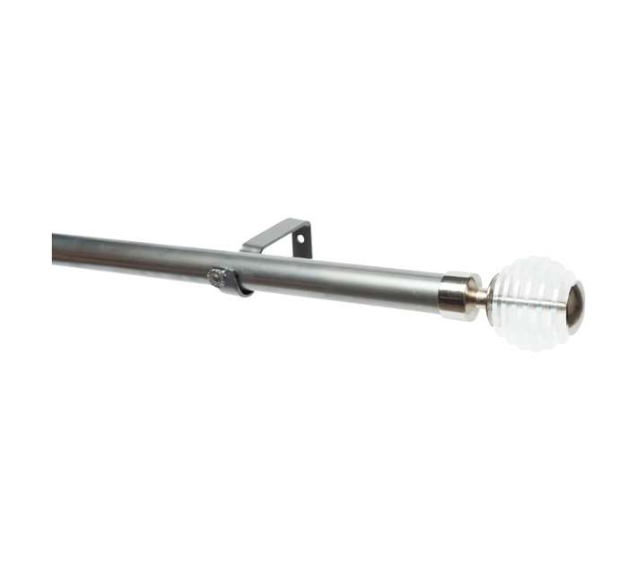 Design House 28PSSC15MB Single 28mm Stacked Pole Set - Clear (1500mm)
