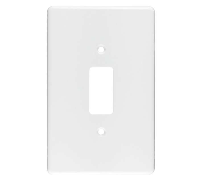 Crabtree 1-Lever Switch Plate 6541/1